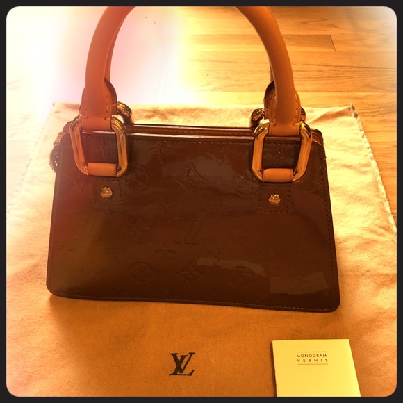 Louis Vuitton Mini Forsyth Bronze Vernis Leather - Picture 1 of 8
